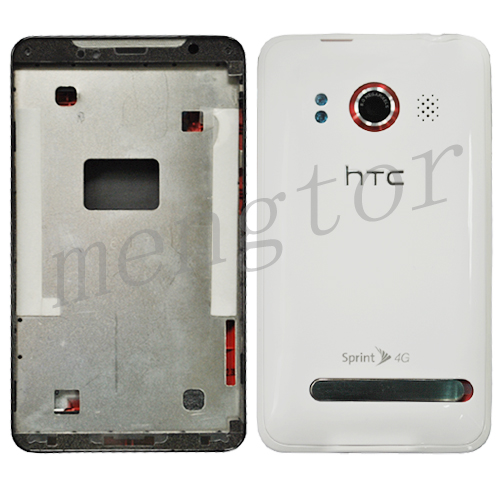 Htc+evo+3d+white+housing