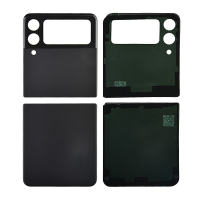 Back Cover with Adhesive Tape for Samsung Galaxy Z Flip3 5G F711 (Up and down cover) - Phantom Black Back Cover with Adhesive Tape for Samsung Galaxy Z Flip3 5G F711 (Up and down cover) - Phantom Black
