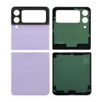 Back Cover with Adhesive Tape for Samsung Galaxy Z Flip3 5G F711 (Up and down cover) - Lavender Back Cover with Adhesive Tape for Samsung Galaxy Z Flip3 5G F711 (Up and down cover) - Lavender