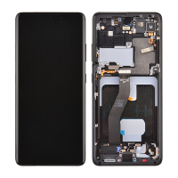 OLED Screen Digitizer Assembly with Frame for Samsung Galaxy S21 Ultra 5G G998 (Premium) - Phantom Black OLED Screen Digitizer Assembly with Frame for Samsung Galaxy S21 Ultra 5G G998 (Premium) - Phantom Black