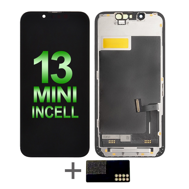 LCD Screen Digitizer Assembly With Portable IC for iPhone 13 mini (Incell/ COF) - Black