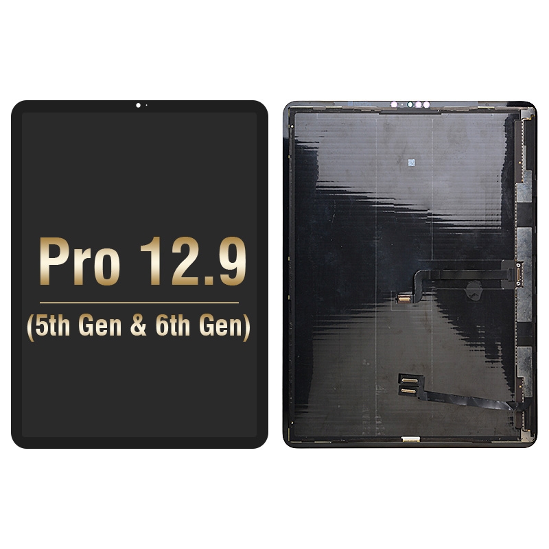 LCD Screen Display with Digitizer Touch Panel for iPad Pro 12.9 (5th Gen)/ Pro 12.9 (6th Gen) (Super High Quality) - Black