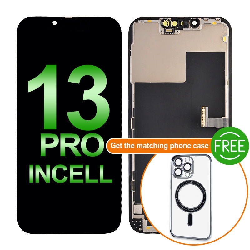 LCD Screen Digitizer Assembly With Frame for iPhone 13 Pro (COF Incell) - Black