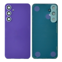  Back Cover with Camera Glass Lens and Adhesive Tape for Samsung Galaxy S23 FE 5G S711 (for SAMSUNG) - Purple