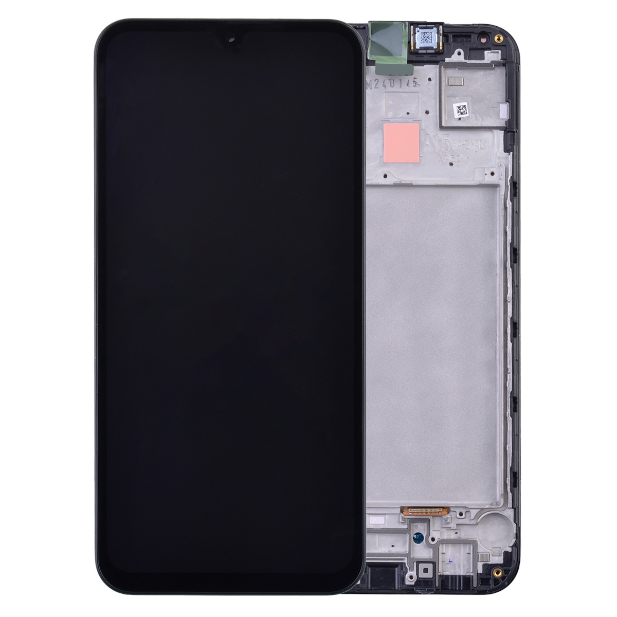 LCD Screen Digitizer Assembly with Frame for Samsung Galaxy A15 5G A156 (Premium) (for America Version)- Black
