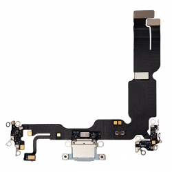  Charging Port with Flex Cable for iPhone 15 Plus (High Quality) - Blue