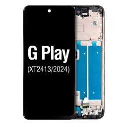  LCD Screen Digitizer Assembly with Frame for Motorola Moto G Play (2024) XT2413