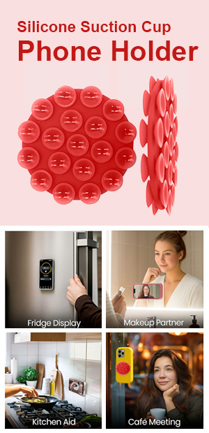Silicone+Suction+Cup+Phone+Holder