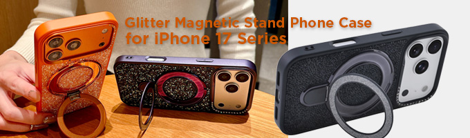 Glitter Magnetic Stand Phone Case
