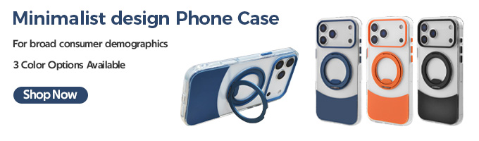 2-in-1 Clear Phone Case - Available In 3 Colors