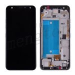 LCD Screen Display with Digitizer Touch Panel and Bezel Frame for LG K40 LMX420/ K12 Plus/ X4(2019)(Silver Frame) - Black LCD Screen Display with Digitizer Touch Panel and Bezel Frame for LG K40 LMX420/ K12 Plus/ X4(2019)(Silver Frame) - Black