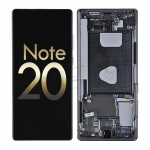 OLED Screen Display with Digitizer Touch Panel and Bezel Frame for Samsung Galaxy Note 20 N980 (Service Pack) - Mystic Gray OLED Screen Display with Digitizer Touch Panel and Bezel Frame for Samsung Galaxy Note 20 N980 (Service Pack) - Mystic Gray
