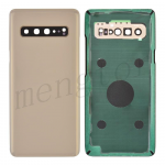 Back Cover with Camera Glass Lens and Adhesive Tape for Samsung Galaxy S10 5G G977(for SAMSUNG) - Gold Back Cover with Camera Glass Lens and Adhesive Tape for Samsung Galaxy S10 5G G977(for SAMSUNG) - Gold