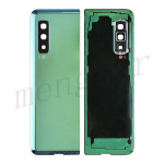 Back Cover with Camera Glass Lens and Adhesive Tape for Samsung Galaxy Fold F900U - Martian Green Back Cover with Camera Glass Lens and Adhesive Tape for Samsung Galaxy Fold F900U - Martian Green