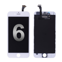  LCD with Touch Screen Digitizer with Frame for iPhone 6 (Aftermarket) - White