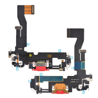  Charging Port with Flex Cable for iPhone 12 (High Quality) - Red