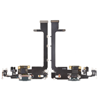  Charging Port Flex Cable with Interconnect Board for iPhone 11 Pro Max (High Quality) - Green