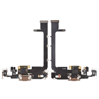 iPhone 11 Pro Max charging port flex cable gold