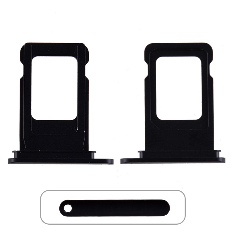 Sim Card Tray for iPhone 11 (Single SIM Card Version) - Black