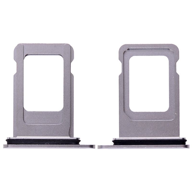 Sim Card Tray for iPhone XS Max (Single SIM Card Version) - Silver