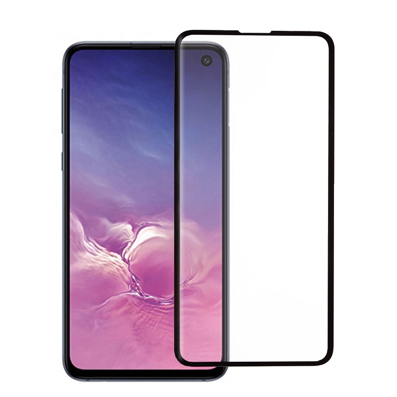 Full Curved Tempered Glass Screen Protector for Samsung Galaxy S10e G970(Retail Packaging)