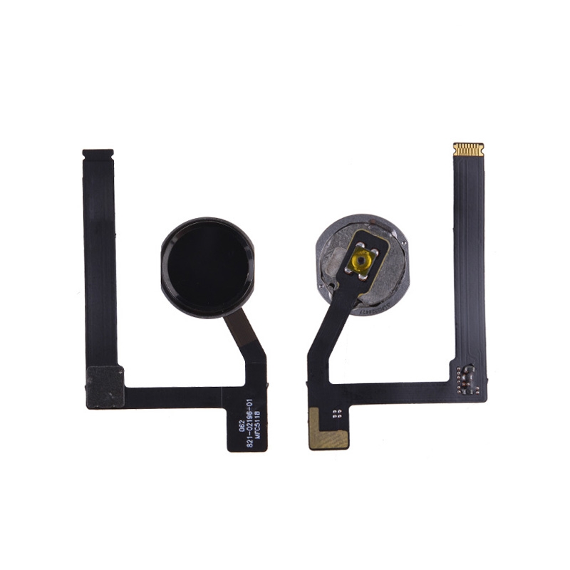 Home Button Connector with Flex Cable Ribbon for iPad mini 5  - Black