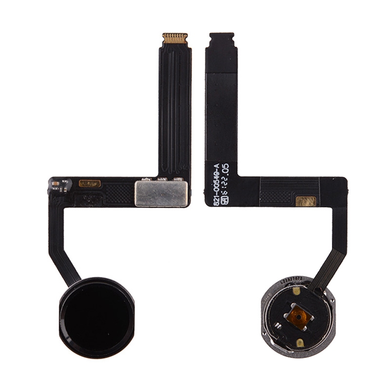 Home Button with Flex Cable Ribbon and Home Button Connector for iPad Pro (9.7inches)  - Black