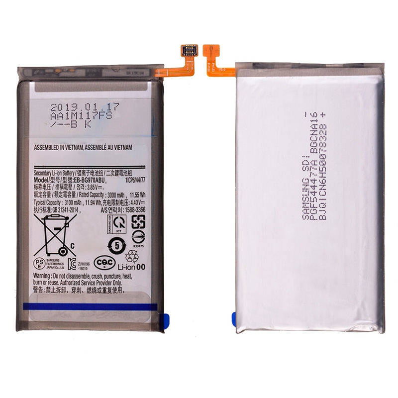 3.85V 3000mAh Battery for Samsung Galaxy S10e G970 Compatible