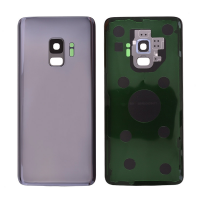  Back Cover with Camera Glass Lens and Adhesive Tape for Samsung Galaxy S9 G960(for SAMSUNG and Galaxy S9) - Gray