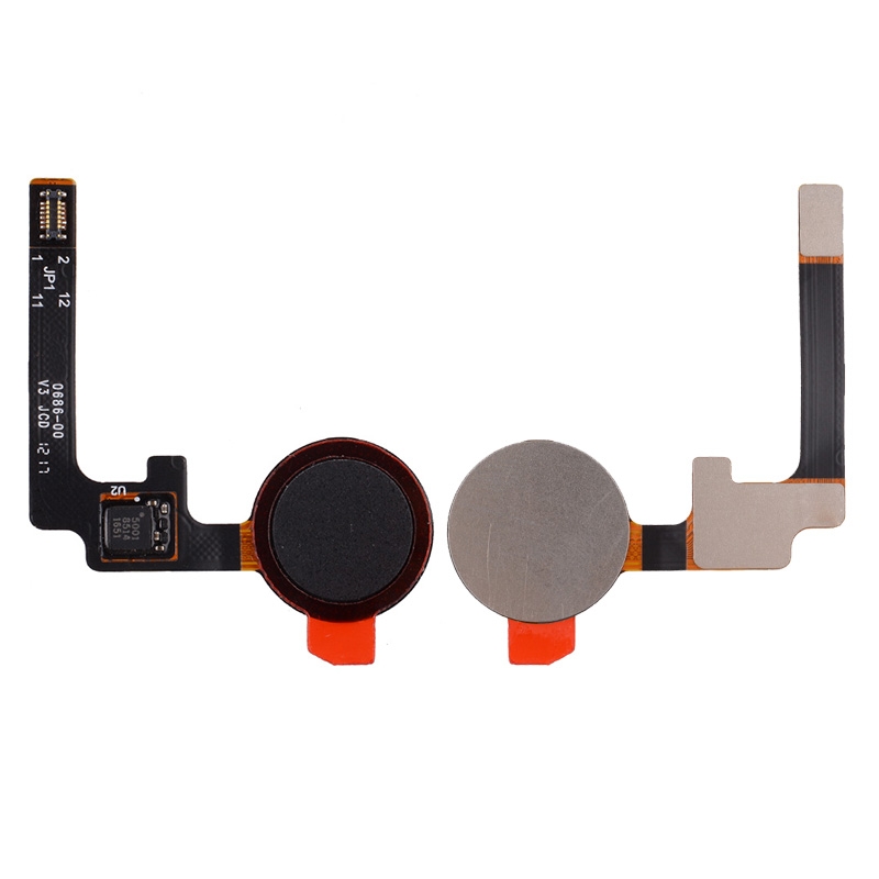 Home Button With Flex Cable for Google Pixel 2 - Black