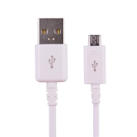  3ft Micro USB Data Cable for Android Smartphone/ USB Enabled Device - White