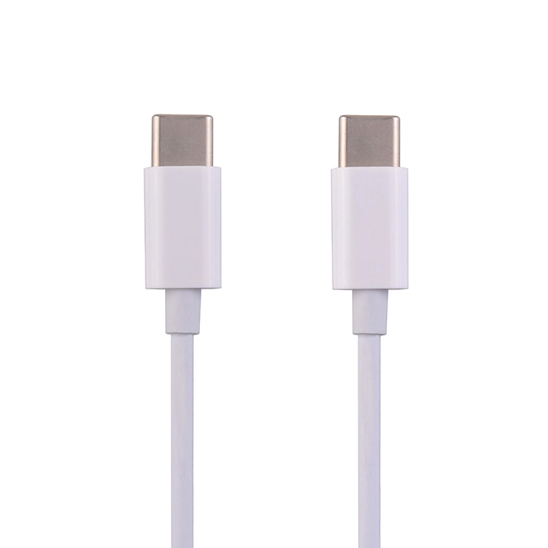 6ft Type-C to Type-C Fast Charging Data Cable (Super High Quality) - White