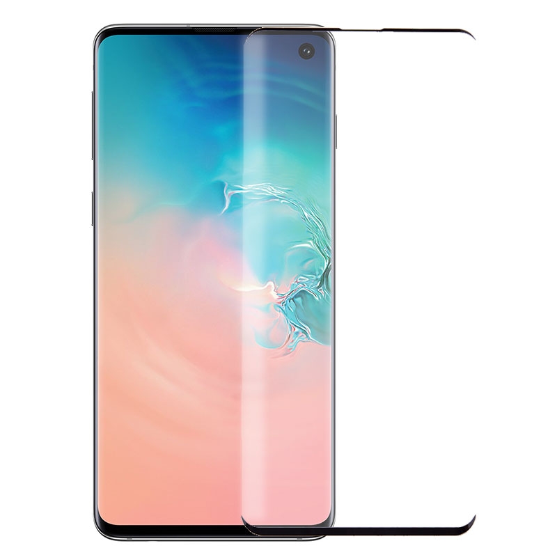 Full Curved Tempered Glass Screen Protector for Samsung Galaxy S10 G973 (Retail Packaging)