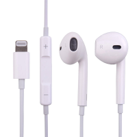  Wired Headphone for iPhone 7 to 13 Pro Max - White