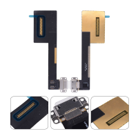 replacement iPad Pro 9.7 white charging connector top angle