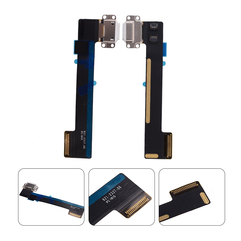 Charging Port with Flex Cable Ribbon for iPad mini 4/ mini 5 - White