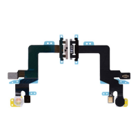  Power Button Connector with Flex Cable, Flashlight and Microphone for iPhone 6S Plus