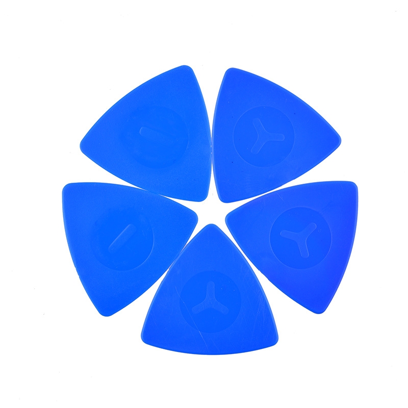 Thin Triangular Plastic Pry Tool for Mobile Phone Repair(5Pcs/ Set) - Blue