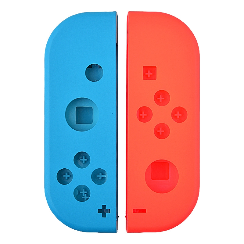 Joy-con Controller Housing Shell for Nintendo Switch - Red/ Blue