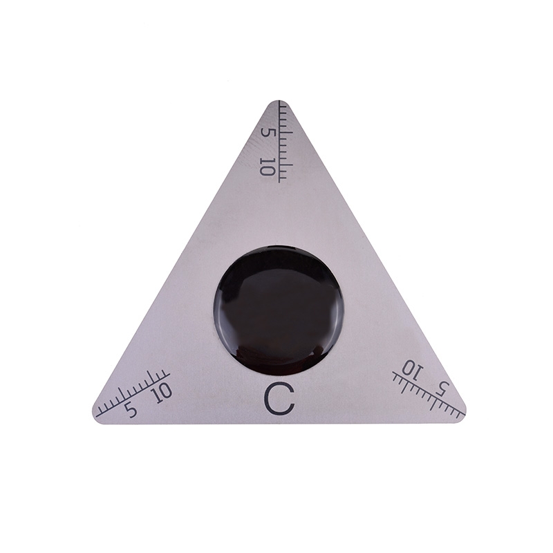 QianLi Ultra-thin Stainless Steel Opening Tools with Scale (Triangle - C)