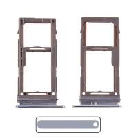  Sim Card Tray and MicroSD Card Tray for Samsung Galaxy S10 G973/ S10 Plus G975/ S10e G970 - Blue