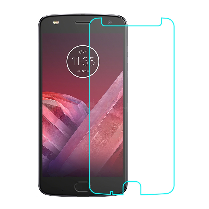 Tempered Glass Screen Protector for Motorola Moto Z2 Play XT1710 (Retail Packaging)