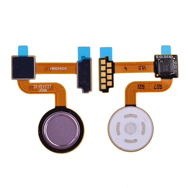 Home Button With Flex Cable for LG V30/ V30S/ V35 ThinQ H930 H931 H932 US998 VS996 - Purple
