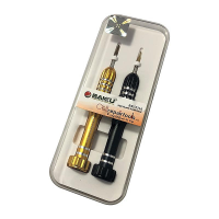  iPhone / Samsung Titanium Super High Quality Screwdriver Set (Gold & Black)