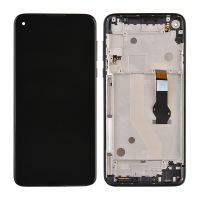  LCD Screen Digitizer Assembly with Frame for Motorola moto G Stylus (2020) XT2043(for America Version) - Black