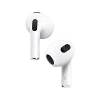  Bluetooth Earphone with Wireless Charging Case for Mobile Phone (1:1 AirPods 3rd)(Super High Quality) - White
