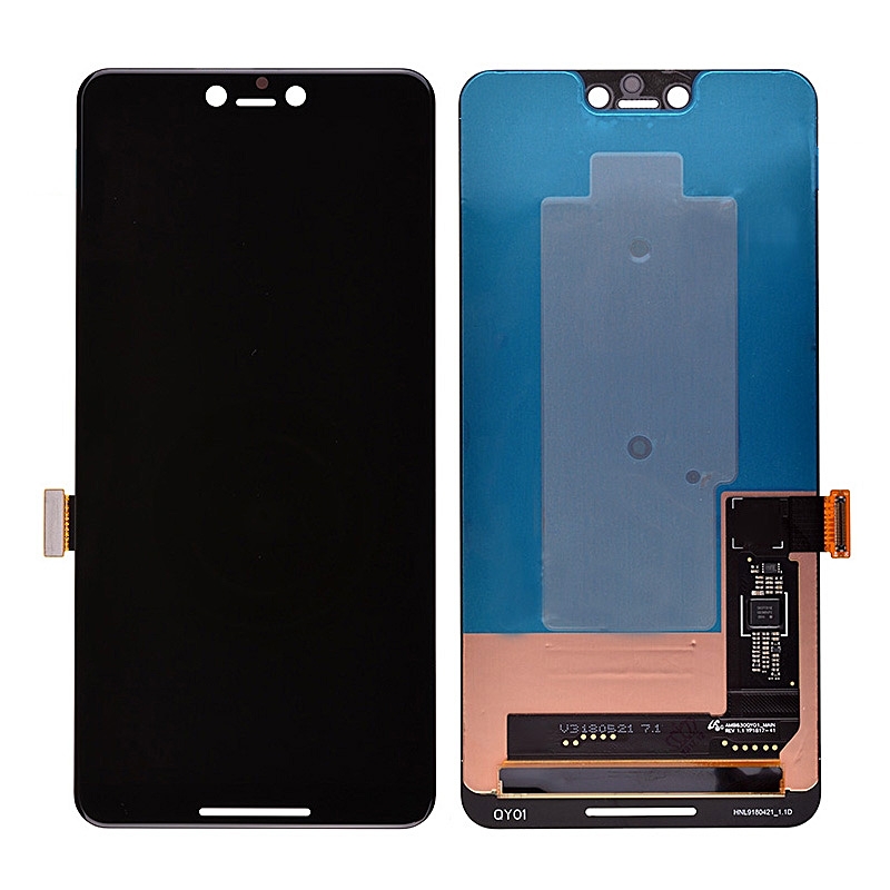 OLED Screen Display with Touch Digitizer Panel for Google Pixel 3 XL - Black