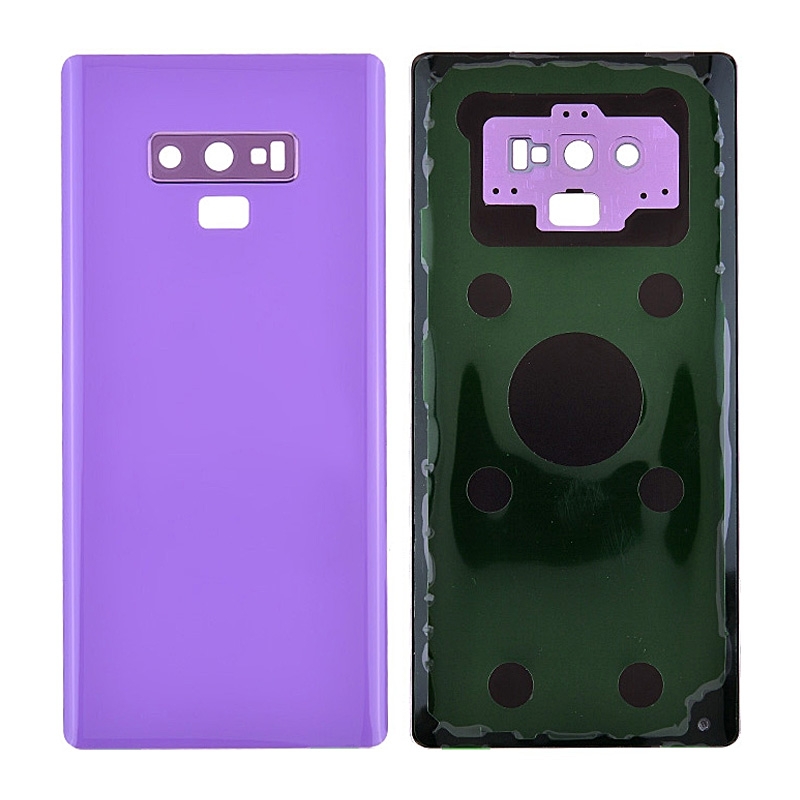 Back Cover with Camera Glass Lens and Adhesive Tape for Samsung Galaxy Note 9 N960(for SAMSUNG and Galaxy Note 9) - Purple