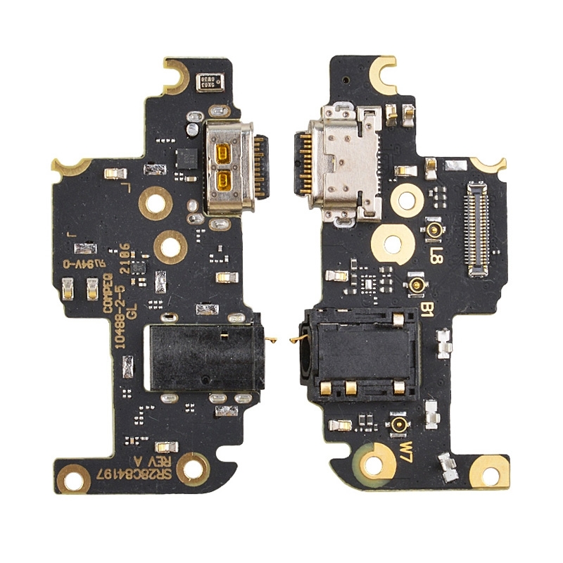 Charging Port with PCB Board for Motorala One 5G Ace XT2113/ Moto G 5G (2020)