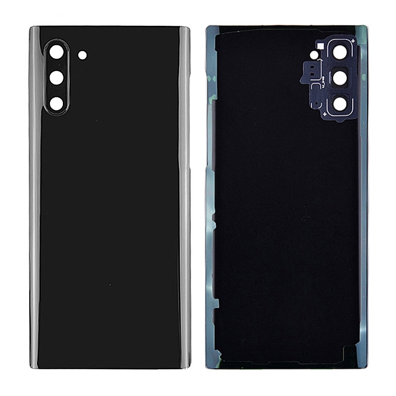 Back Cover with Camera Glass Lens and Adhesive Tape for Samsung Galaxy Note 10 N970(for SAMSUNG) - Aura Black